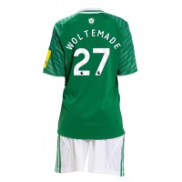 Newcastle United Nick Woltemade #27 Vonkajší Detský futbalový dres 2025-26 Krátky Rukáv (+ trenírky)